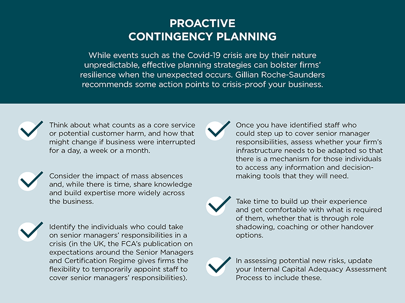 proactive contingency planning